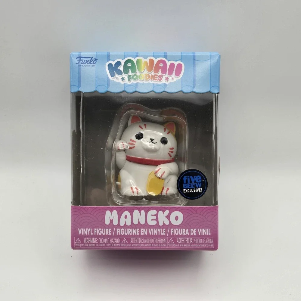 Funko Kawaii Foodies Maneko Paka Paka Five Below Exclusive Vinyl Figure NEW